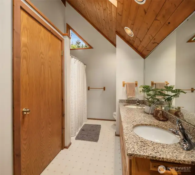 Upstairs bathroom