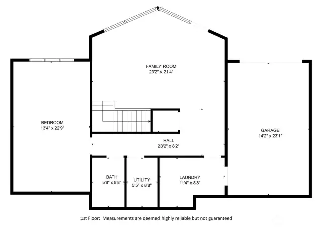 Lower level floorplan