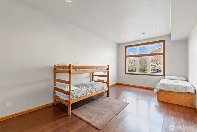 Lower level bunk room