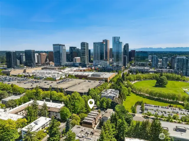 Located across the street to Bellevue DT Park and Bellevue Square!