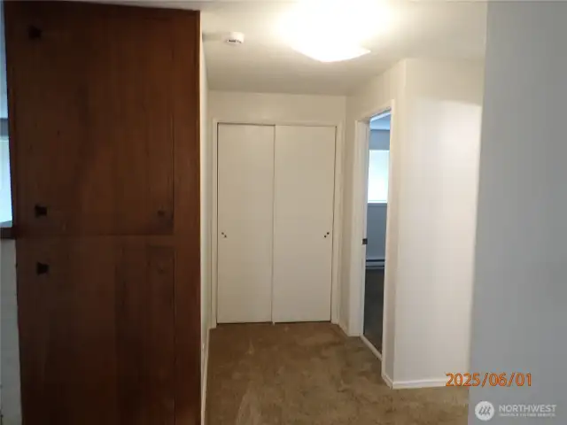 Unit 504 Hallway to beds and bath