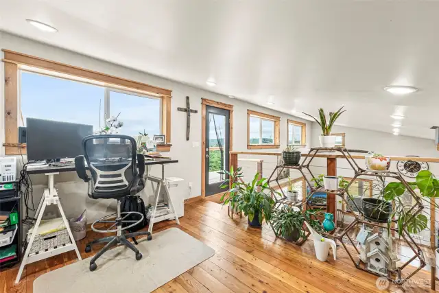 Loft, set up as Office Currently. Possible spare room, ect