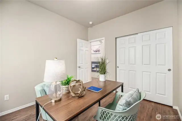 Main level 4th bedroom or home office.