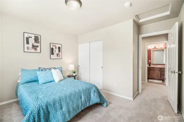 Spacious and light rooms
