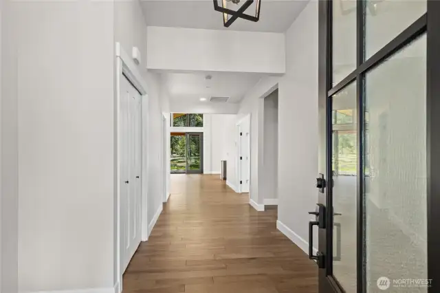 Single Story living with wide hallways!