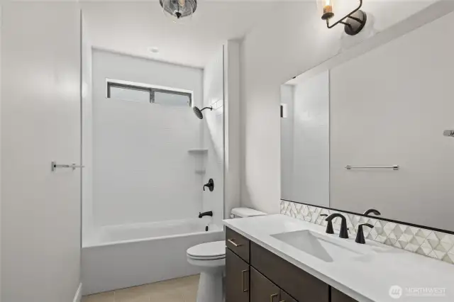 Hallway full bathroom