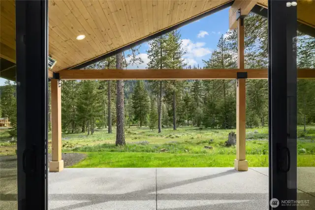 782 square feet of covered porch!