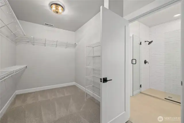 Enormous closet!