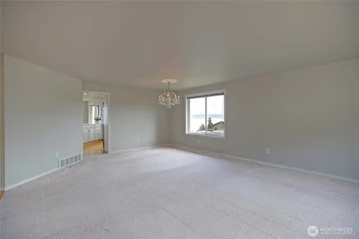 Dining  Room adjacent to the living room