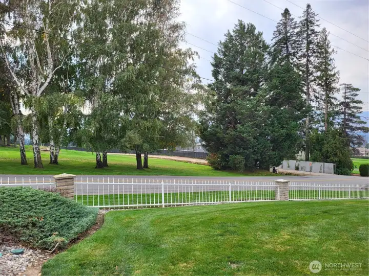 Golf Course View from Yard