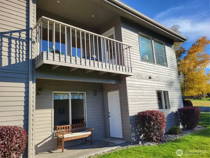 Balcony Off Living Room and Lower Level Patio