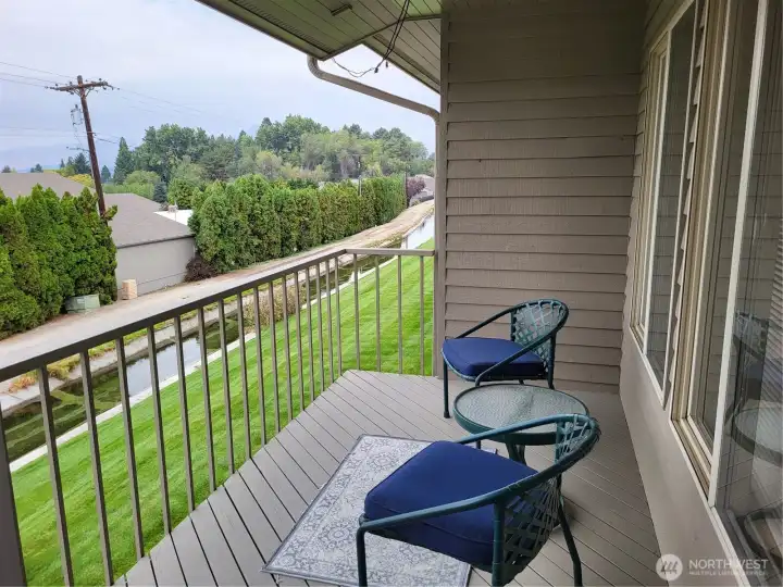 Balcony Off Primary BR, Access Off Living Room