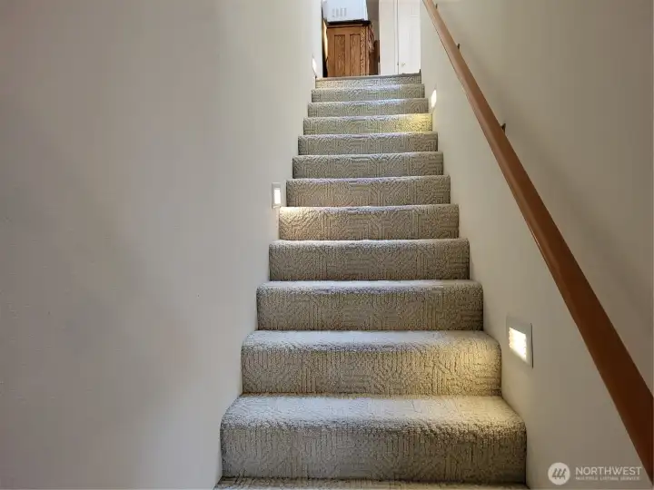 Lighted Stairwell