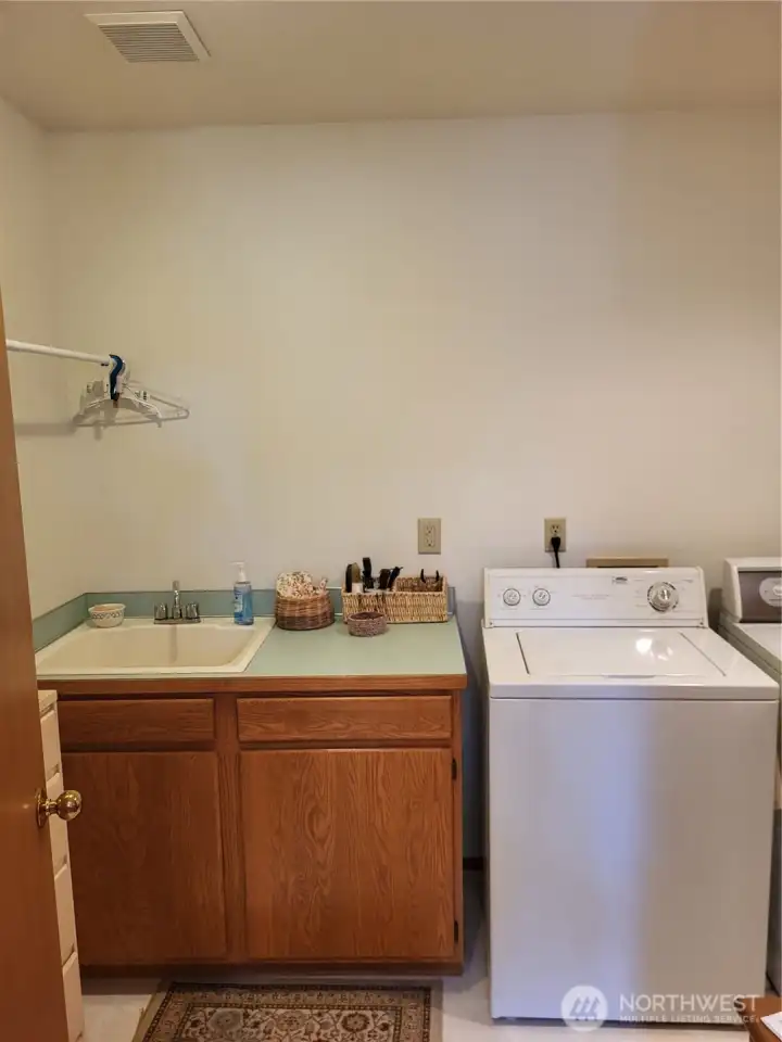 Laundry Room with Deep Sink - Main Level