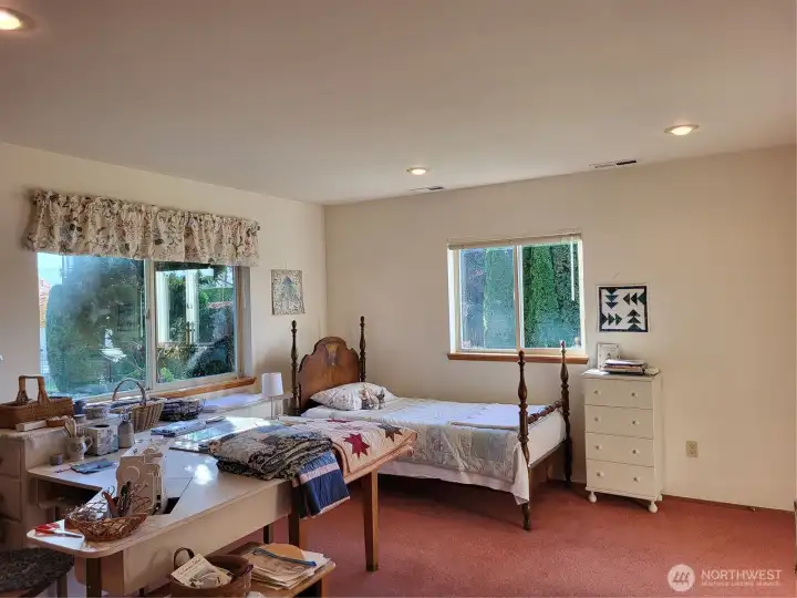 Lower Level Large Rec Room Area