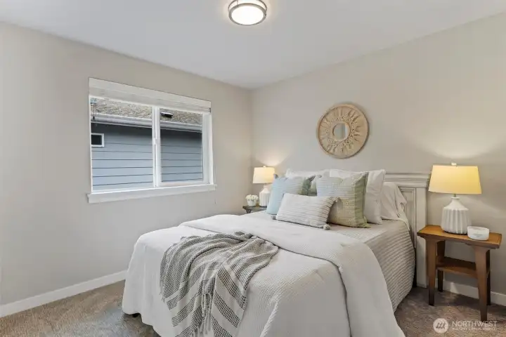 Bedroom #3. Do Bedrooms have built-in closet systems.