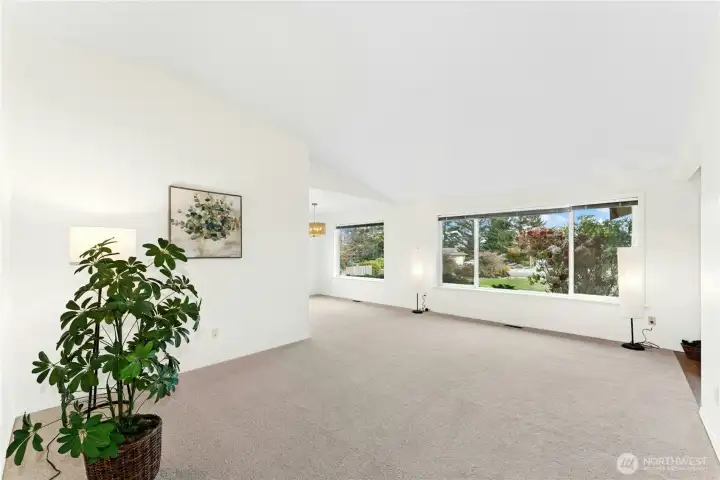 Brand-new carpet for a move-in ready feel