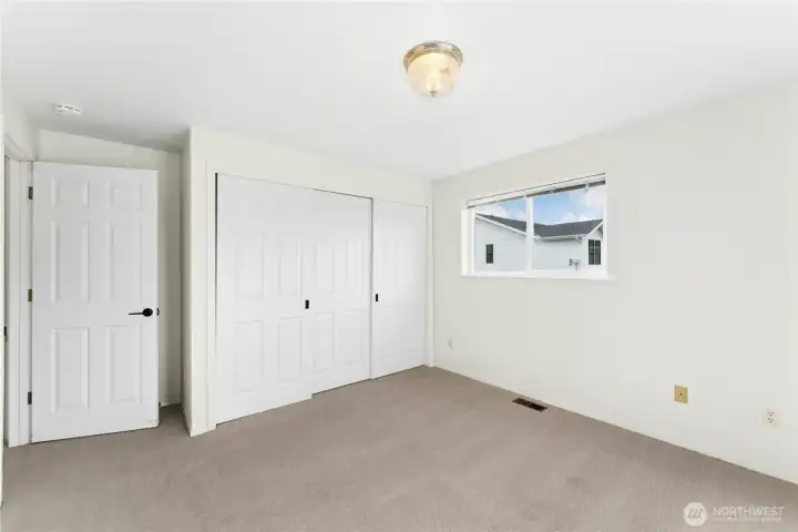 Another view of the second bedroom or flex space