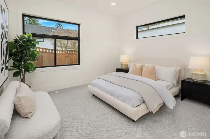 Spacious main floor en-suite with patio