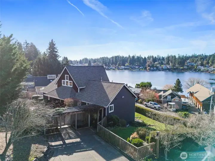 Overlooking the Water