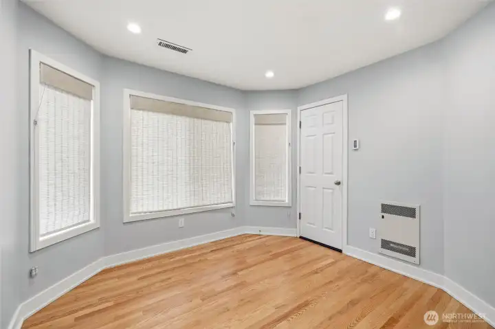 Flexible space perfect as a den, office, or guest room.