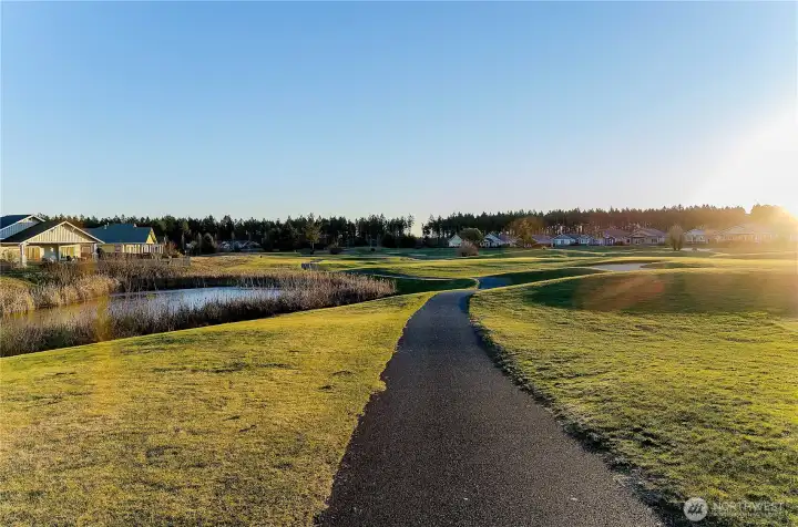 Resort styled living. This 55 and better community has two golf courses  to enjoy.