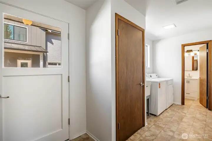 Laundry Room / Back Door