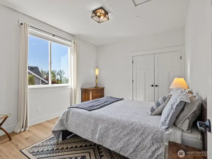 Your guests will have complete privacy in their bedroom. Your guests will have complete privacy in their bedroom.