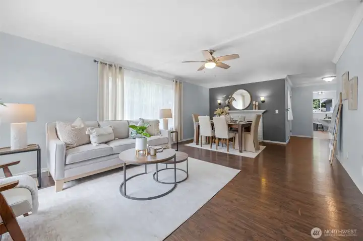 This living room angle proves there isn't a bad view in the house!