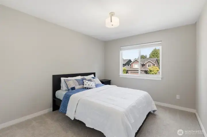 Bedroom #2. Comfortable guest bedroom ready for visitors, hobbies or everyday living.