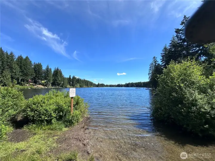 Lake access with HOA membership