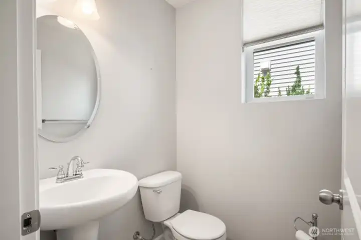 Powder Room on Main Floor