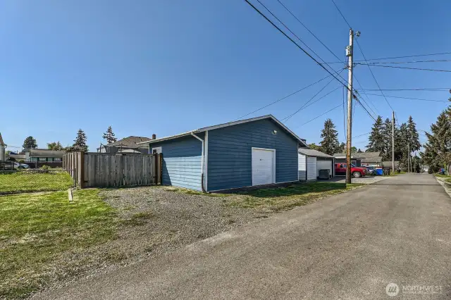 Alley/Rear of Shop