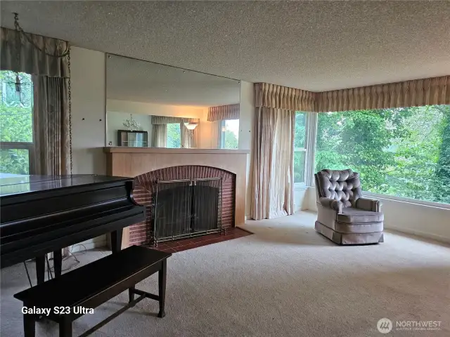 Formal Living Rm Large enough for baby grand