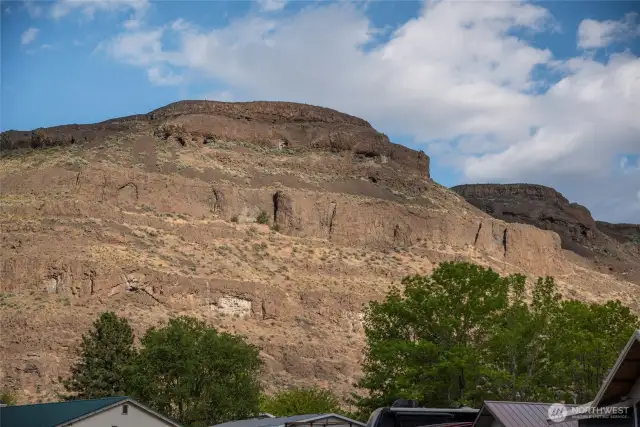 Beautiful view of the basalt mt.