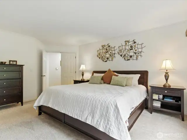 2nd picture of primary bedroom.