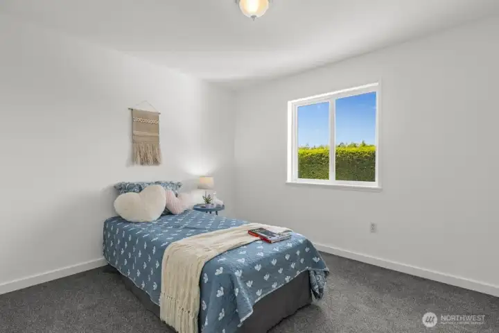 Upstairs bed #3.