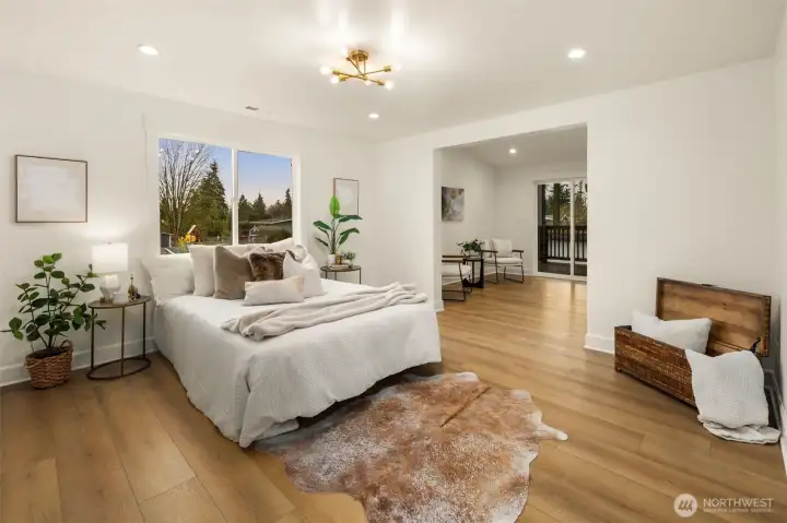 Owners suite bedroom