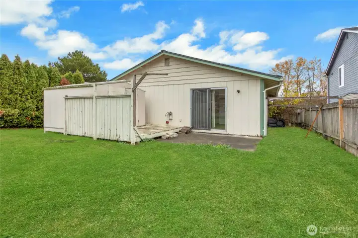 "Grass is enhanced virtually"