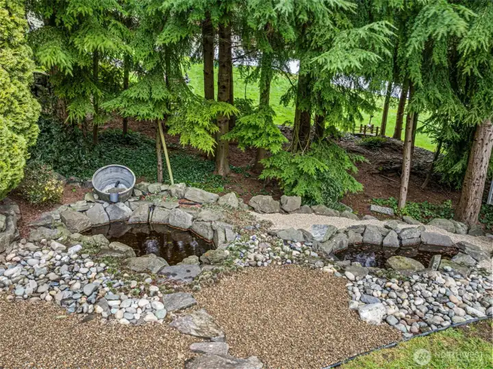 Landscape water features