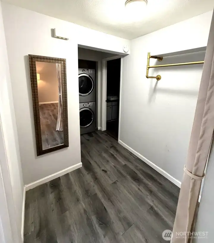 This space can be built out to provide more storage.