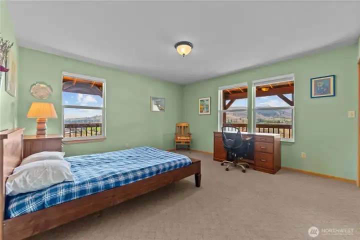 Main floor bedroom. Spacious!