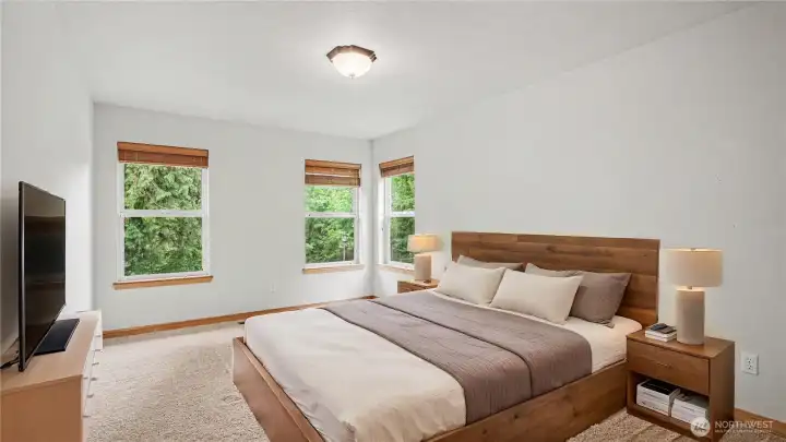Second main floor guest bedroom. *Virtually Staged*