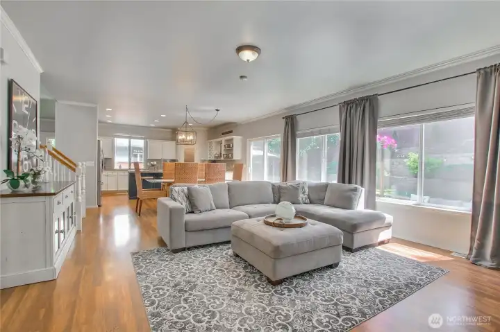 Lots of Room to Configure Your Furniture
