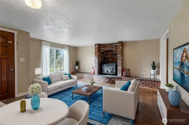 Wood Fireplace