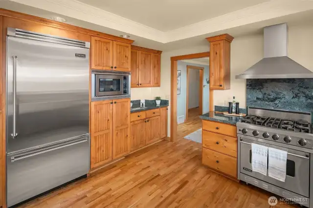 Viking appliances.