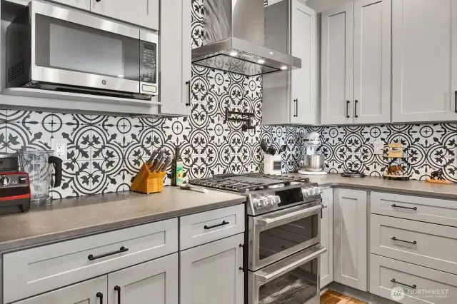 All New Kitchen with Tile