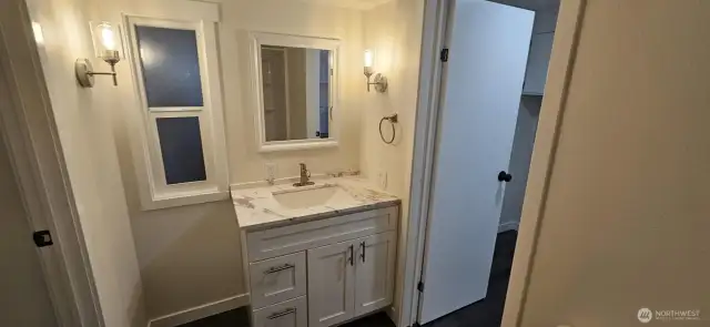 Jack and Jill Bathroom looking South