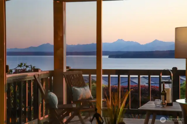 One of the deck vistas.