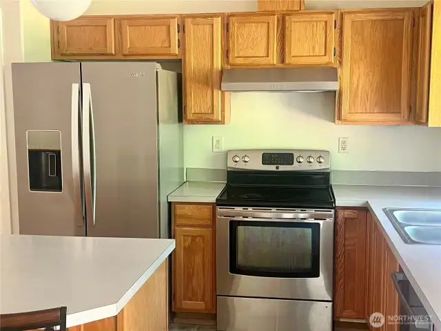 Stainless appliances